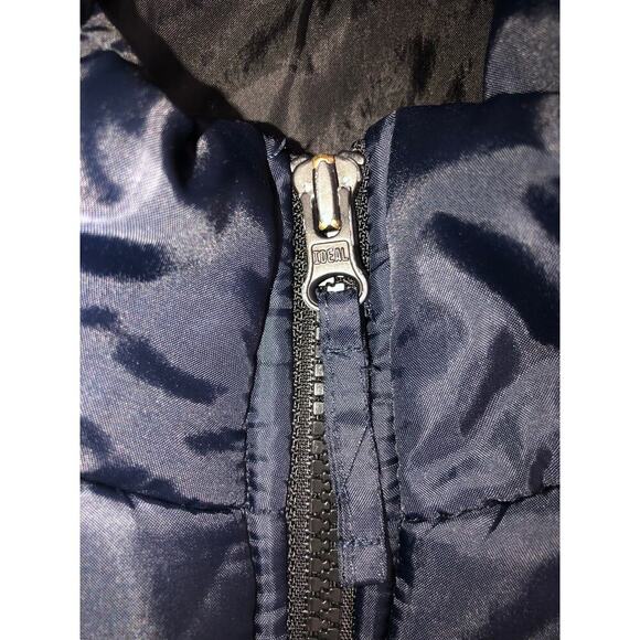 Timberland Mens Jacket Size L Navy Blue Puffy Quilted Lightweight Coat Outdoors - Picture 11 of 11